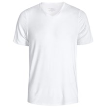 47%OFF メンズアンダー マイケルコースVネックTシャツ - ストレッチモーダル、（男性用）半袖 Michael Kors V-Neck T-Shirt - Stretch Modal Short Sleeve (For Men)画像